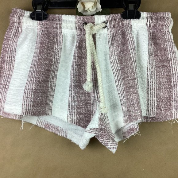 OCEAN DRIVE Beach Striped Terry Knit Shorts - Picture 2 of 6